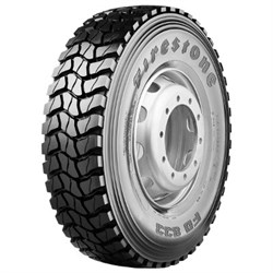 Firestone 315/80R22,5 FD833  TL 156/150 M Ведущая Строительная M+S - фото 59324