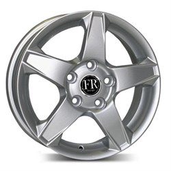 Replica FR  Opel  OPL40  5,5\R14 4*100 ET39  d56,5  Silver  Corsa - фото 62799