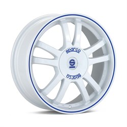 SPARCO  Rally  7,0\R17 4*108 ET25  d73,1  White Blue Lip  [W2901055029] - фото 63124