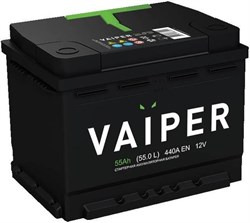 Aккумулятор VAIPER 55А/ч - фото 7304