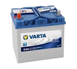 Aккумулятор VARTA Blue Dynamic 60А/ч обратная полярность - фото 7319
