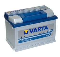 Aккумулятор VARTA Blue Dynamic 74А/ч обратная полярность - фото 7325