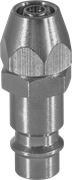 Штуцер для быстросъемных соединений, тип "ЕВРО", с установочной частью для шлангов 5х8 мм