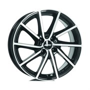 Alutec  Singa  7,0\R17 4*100 ET44  d56,6  Diamond Black Front Polished  [SIN70744O23-1]