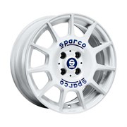 SPARCO  Terra  7,0\R16 5*112 ET35  d73,1  White Blue Lettering  [W29046602G7]