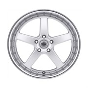 TSW  Carthage  8,0\R17 5*120 ET35  d76  Silver Mirror Cut Lip Milled Spokes  [1780CAR355120S76]