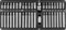 Набор вставок-бит 10 мм  шестигранных H4-12 мм, Torx Т20-Т60, Spline М5-М12 (30 и 75 мм), 42 предмета - фото 45564