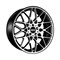 BBS  RX311  9,5\R20 5*112 ET40  d82  Satin Black Diamond Cut  [0361250#] - фото 61242