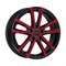 MAK  Milano  6,5\R16 5*112 ET45  d76  Black and Red  [F6560MIBR45VK2] - фото 62191